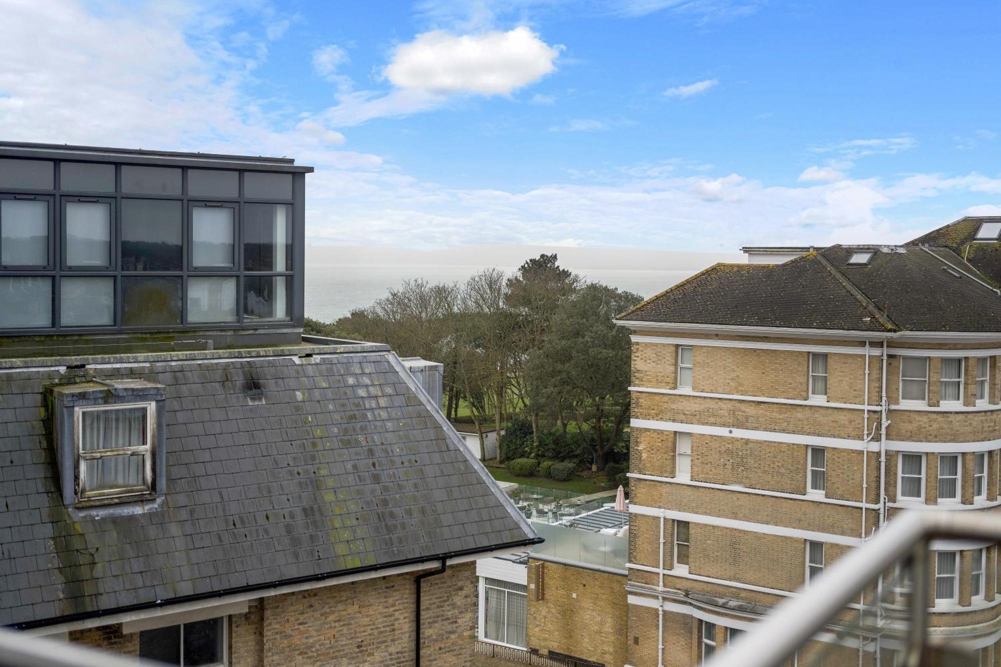 Westcliff Penthouse With Sea Views And Balcony Apartment Bournemouth Luaran gambar