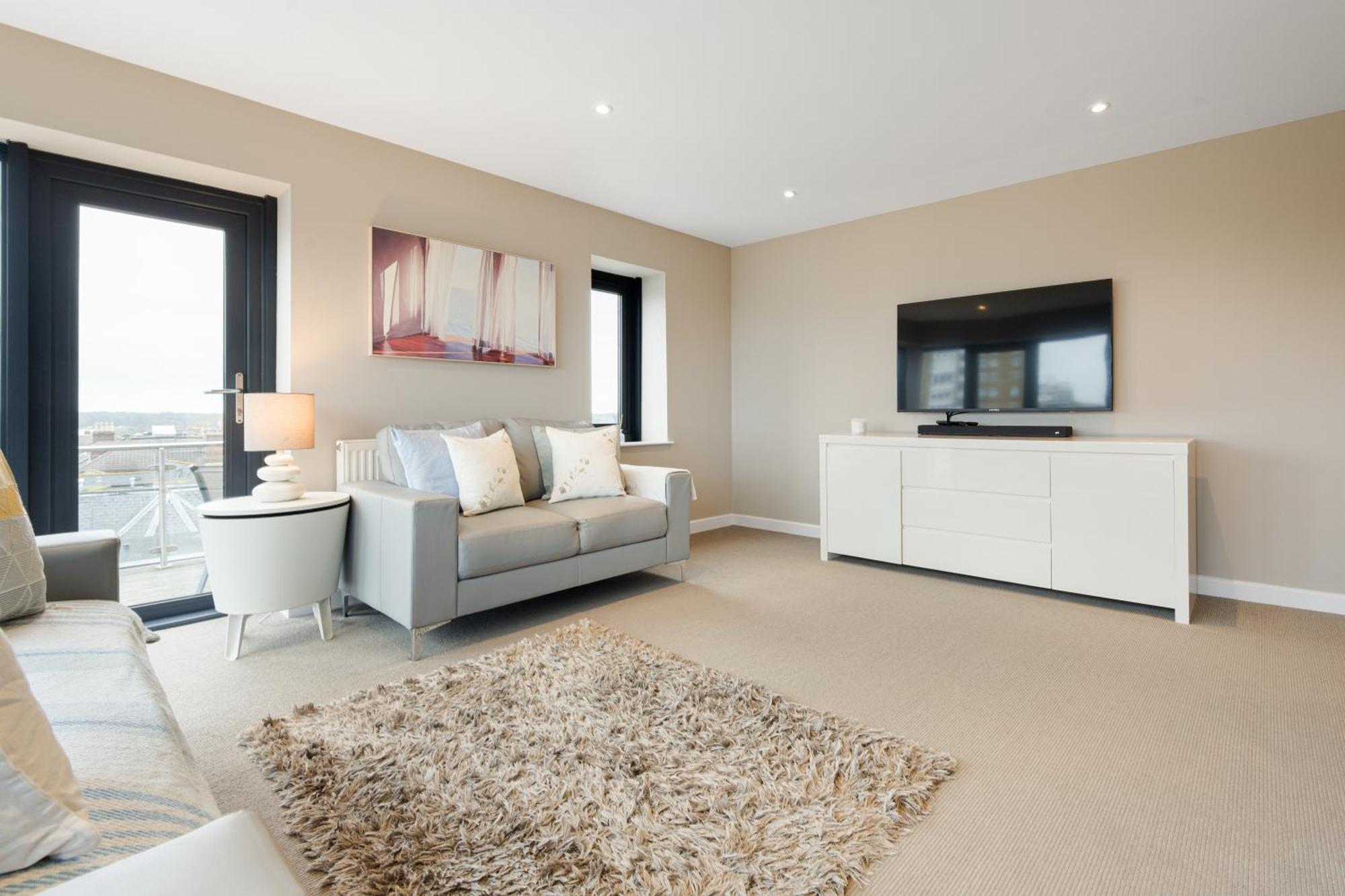 Westcliff Penthouse With Sea Views And Balcony Apartment Bournemouth Luaran gambar